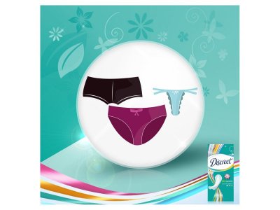 Прокладки гигиенические на каждый день Discreet Deo Water Lily Trio, 60 шт 1-00283308_6