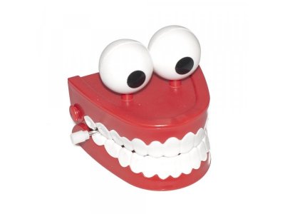 Игрушка заводная для равлечений Qunxing Toys Зубы с глазами 1-00285327_1