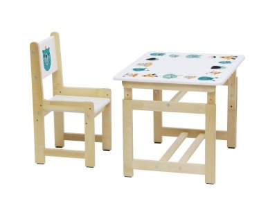 Комплект растущей детской мебели Polini kids Eco 400 SM Смайл, 68*55 см 1-00208853_3