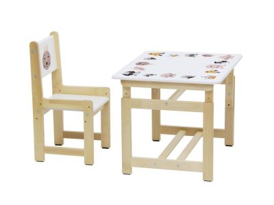 Комплект растущей детской мебели Polini kids Eco 400 SM Лесная сказка, 68*55 см 1-00216791_4