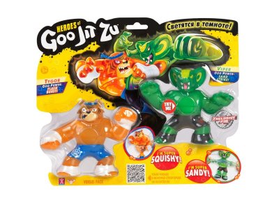 Набор игровой GooJitZu тянущихся фигурок Тайгор и Вайпер 1-00285407_3