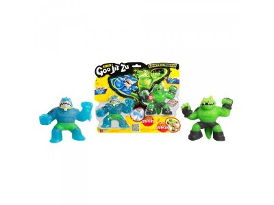 Набор игровой GooJitZu тянущихся фигурок Траш и Рок Джо 1-00285408_1