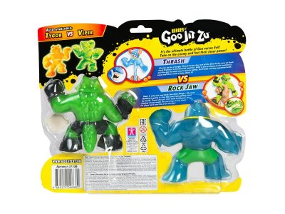 Набор игровой GooJitZu тянущихся фигурок Траш и Рок Джо 1-00285408_3
