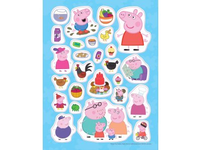 Наклейки Peppa Pig Свинка Пеппа, 100 шт. 1-00285474_2