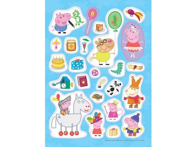 Наклейки Peppa Pig Свинка Пеппа, 100 шт. 1-00285474_5