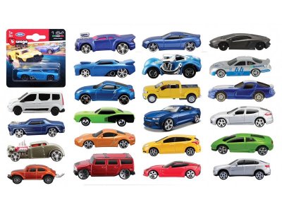 Игрушка Bburago Машинка 1:64 1-00284124_1