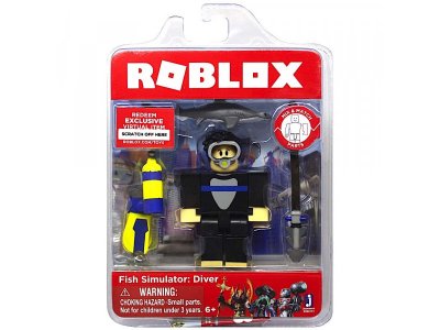 Набор игровой Roblox фигурка Симулятор рыбалки: Дайвер 1-00284585_1