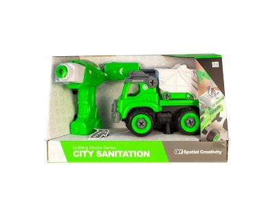 Конструктор Qunxing Toys Мусоровоз 1-00284863_1