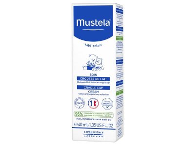Крем Mustela Bebe для головы от молочных корочек 40 мл 1-00285940_2