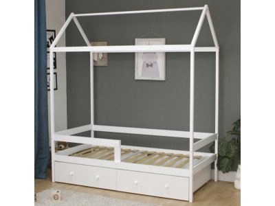 Кровать домик Можга Красная Звезда, эмаль 1-00285525_4