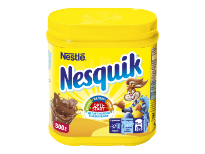 Какао-напиток Nesquik Opti-Start быстрорастворимый 500 г, банка 1-00286992_1