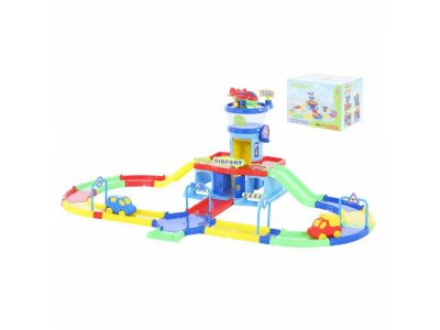 Аэропорт Полесье, Wader Play City с дорогой (в коробке) 1-00194478_1