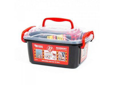 Набор игровой Полесье Mammoet 214-01, автомобиль-эвакуатор + конструктор, 36 элем. (в контейнере) 1-00286899_4