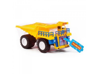 Игрушка Полесье Карьерный самосвал БелАЗ-75131 (в сеточке) 1-00286936_5