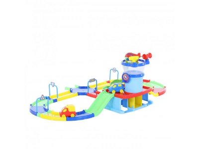 Аэропорт Полесье, Wader Play City с дорогой (в коробке) 1-00194478_3