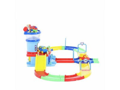 Аэропорт Полесье, Wader Play City с дорогой (в коробке) 1-00194478_4