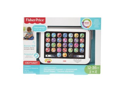 Обучающий планшет Fisher-Price, Смейся и учись с технологией Smart Stages 1-00184175_3