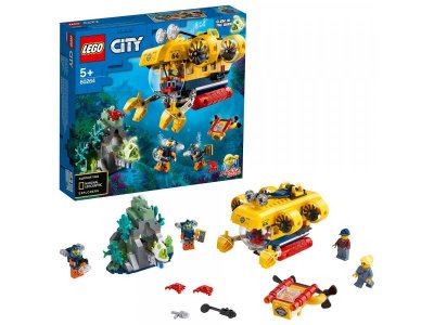 Конструктор Lego City Oceans Океан: исследовательская подводная лодка 1-00288019_1