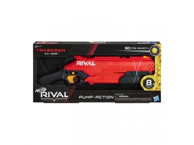 Игрушка Hasbro Бластер Nerf Райвл Тэйкдаун Красный 1-00288052_1