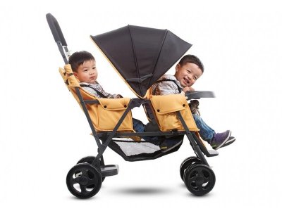 Прогулочная коляска для погодок книжка Joovy Caboose Graphite 1-00288118_4