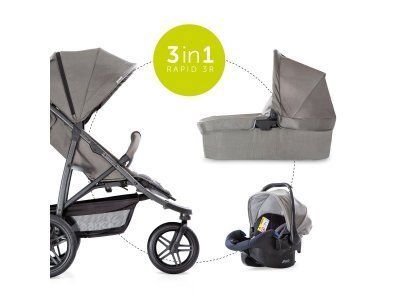 Коляска 3 в 1 Hauck Rapid 3R Trio Set 1-00287823_1