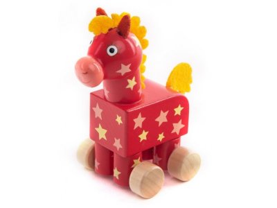 Фигурка деревянная Деревяшки, Лошадка Иго-Го 1-00288265_1