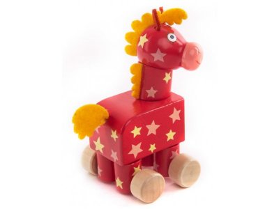 Фигурка деревянная Деревяшки, Лошадка Иго-Го 1-00288265_2