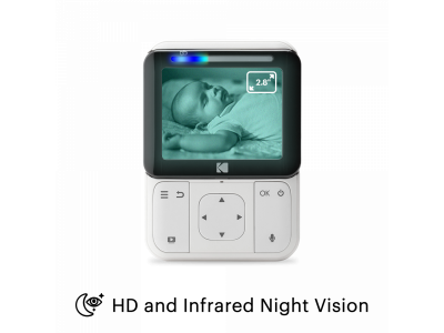 Видеоняня Kodak Cherish C220, Wi-Fi, диагональ дисплея 2.8 дюйма 1-00289215_9