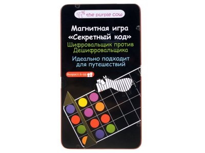 Игра настольная The Purple Cow Секретный код, магнитная 1-00289459_2