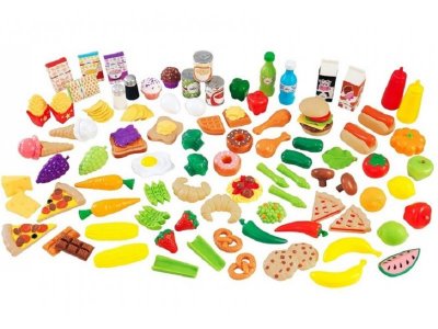 Набор еды KidKraft Вкусное удовольствие, 115 шт. 1-00289691_1