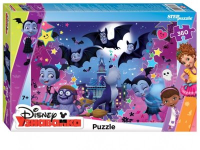 Пазл Step Puzzle, Вампирина (DisneyJunior) 360 эл. 1-00290411_1
