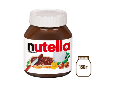 Паста ореховая Nutella с добавлением какао 180 г 1-00290687_1