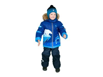 Костюм зимний Uki kids Белый медведь 1-00291227_1