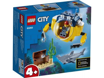 Конструктор Lego City Океан: мини-подлодка 1-00291334_1