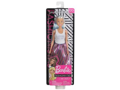 Кукла Barbie из серии Игра с модой Блондинка с синими прядями 1-00291309_1