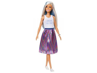 Кукла Barbie из серии Игра с модой Блондинка с синими прядями 1-00291309_8