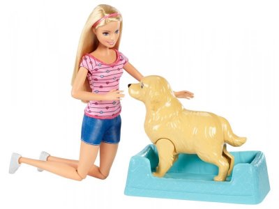 Набор игровой Barbie Кукла и собака с новорожденными щенками 1-00291312_7