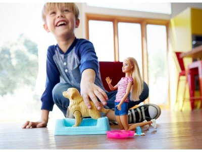 Набор игровой Barbie Кукла и собака с новорожденными щенками 1-00291312_10