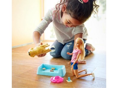 Набор игровой Barbie Кукла и собака с новорожденными щенками 1-00291312_11