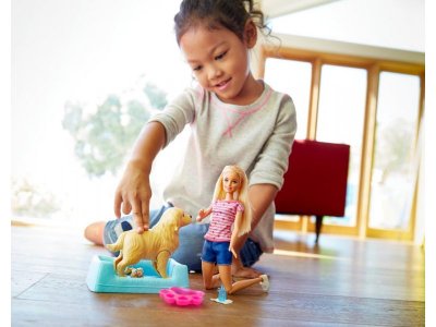 Набор игровой Barbie Кукла и собака с новорожденными щенками 1-00291312_12