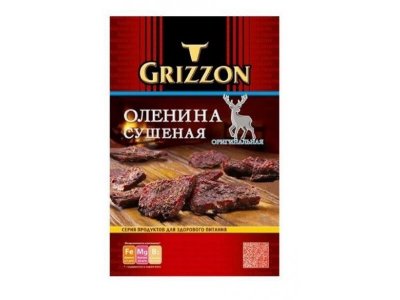 Оленина Grizzon сушеная, 36 г 1-00291368_1