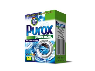 Порошок стиральный Clovin Purox Universal, универсальный 5 кг, коробка 1-00293247_1