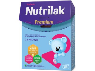 Смесь Nutrilak Premium 2 молочная 350 г 1-00002497_2