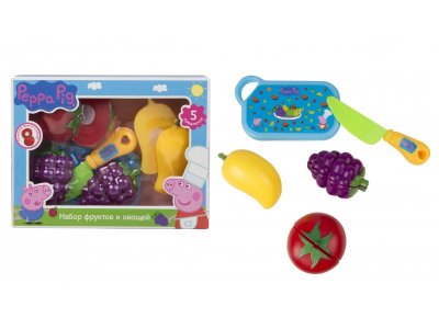 Набор для игры Peppa Pig, фрукты и овощи, предметов 1-00293603_1