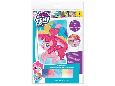 Набор для творчества My Little Pony, Роспись сверкающим песком , Пинки Пай 1-00293651_1