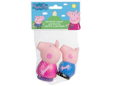 Игрушка для ванны Peppa Pig, Пеппа и Джордж 1-00293695_6