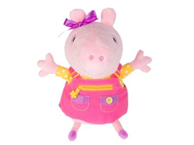 Игрушка интерактивная мягкая Peppa Pig, Пеппа учит одеваться 1-00293698_1