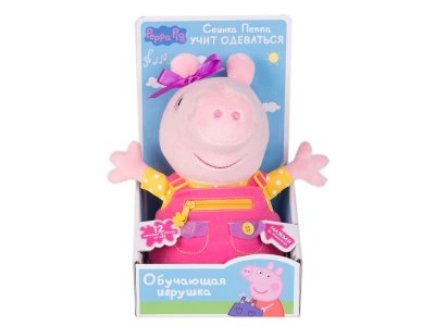 Игрушка интерактивная мягкая Peppa Pig, Пеппа учит одеваться 1-00293698_3
