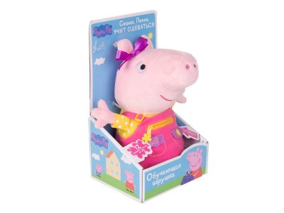 Игрушка интерактивная мягкая Peppa Pig, Пеппа учит одеваться 1-00293698_4