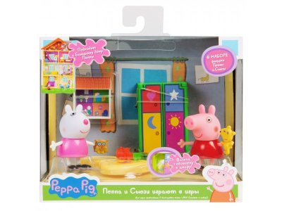 Набор для игры Peppa Pig, Пеппа и Сьюзи играют в игры 1-00293705_5